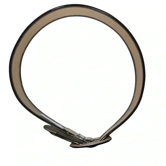 Women’s Belt wide square buckle straw - Picture 3 of 7